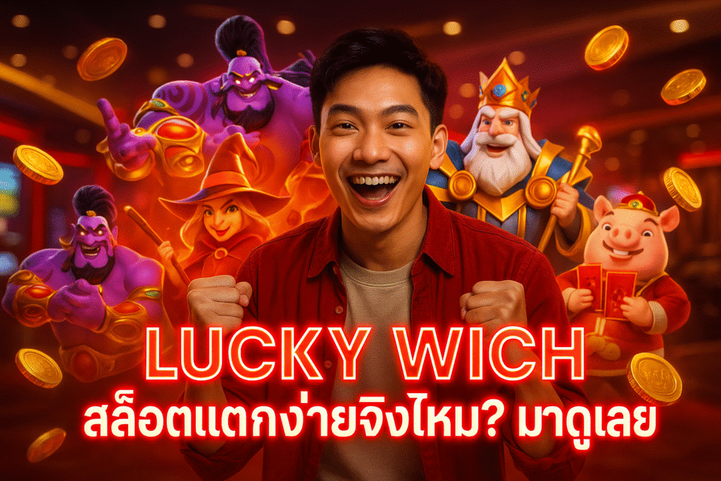 Lucky Wich สล็อตแตกง่ายจริงไหม มาดูเลย