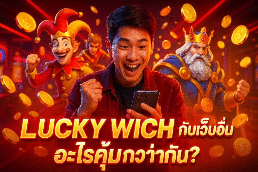 Lucky Wich กับเว็บอื่น อะไรคุ้มกว่ากัน?