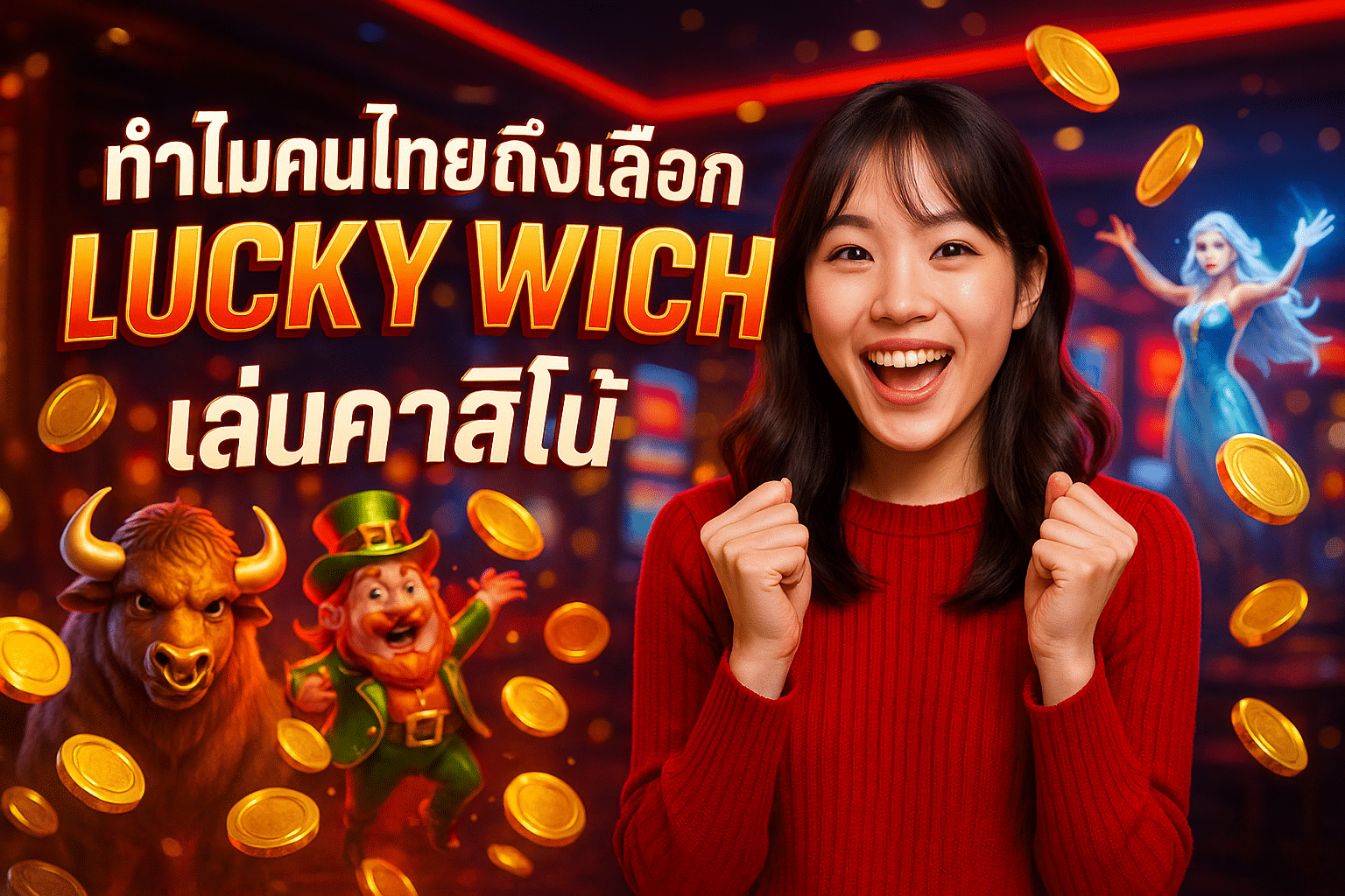 ทำไมคนไทยถึงเลือก Lucky Wich เล่นคาสิโน